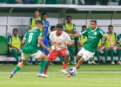 Confronto entre Palmeiras e Red Bull Bragantino, pela final do Brasileirão Sub-20