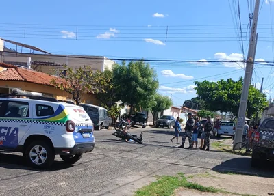 Cruzamento das ruas Rio Grande do Norte e 24 de Janeiro, no bairro Vila Operária, onde jovem foi executado