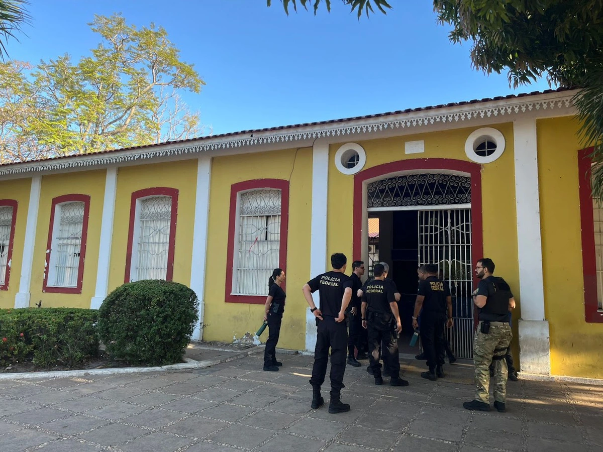 Cumprimento de mandados na manhã de hoje durante a Operação Lei do Retorno