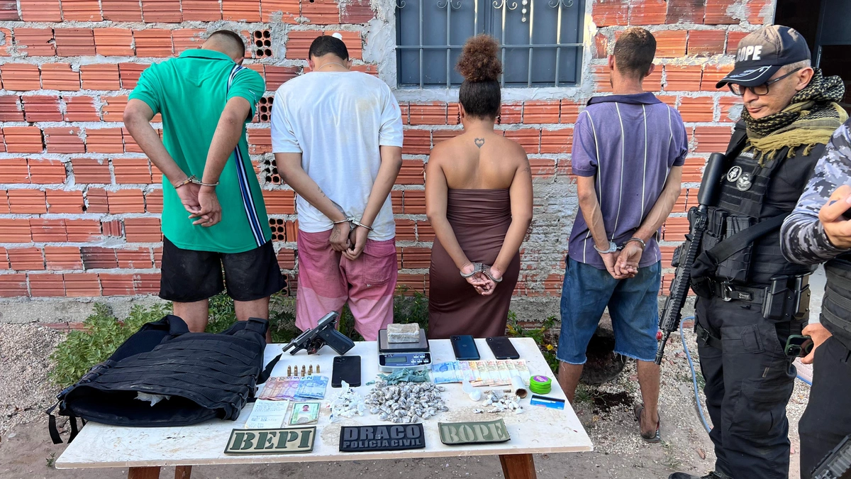 Draco deflagra operação na zona norte