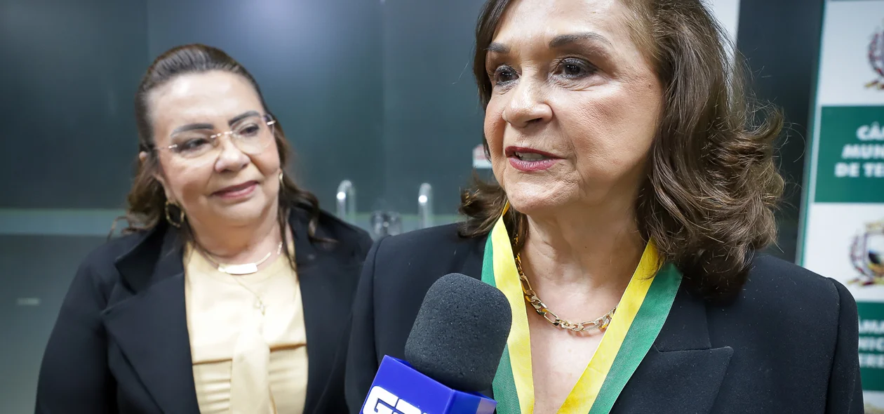 Eliane Nogueira recebe honraria da vereadora Teresinha Medeiros