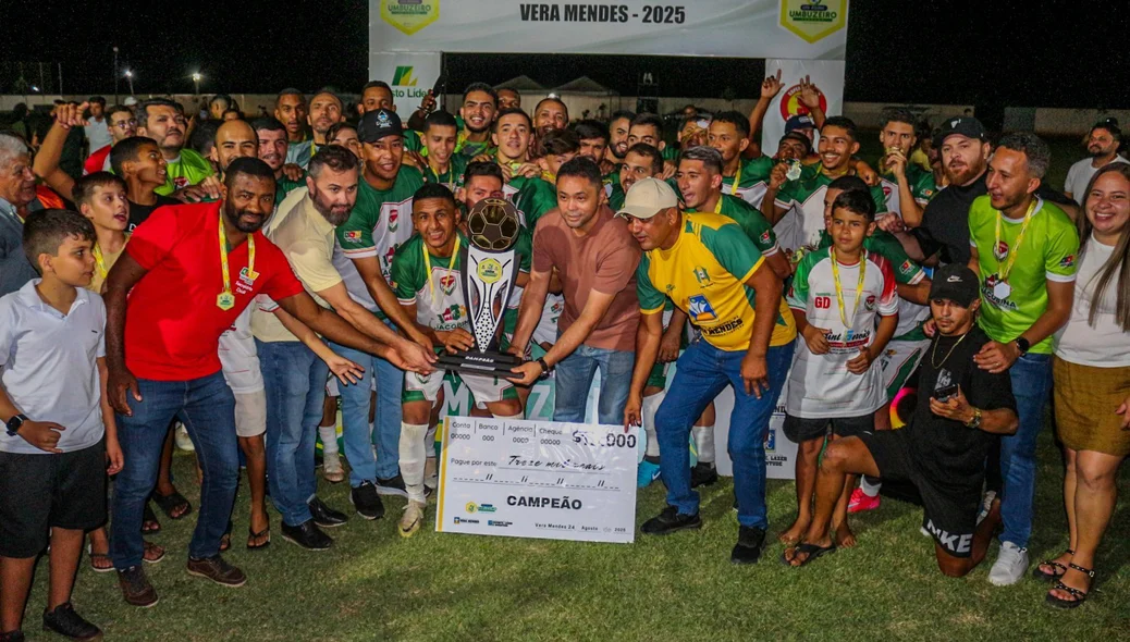 Entrega da premiação