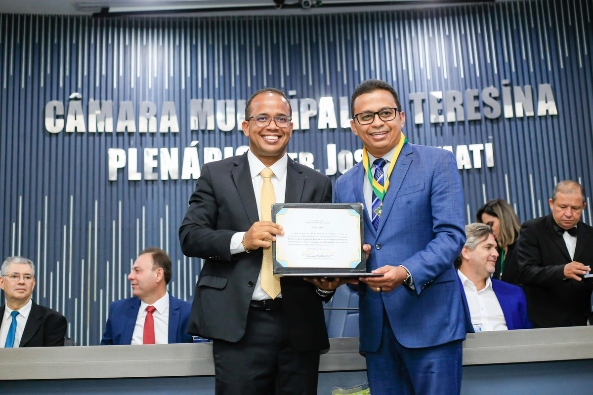 Enzo Samuel e deputado Francisco Costa