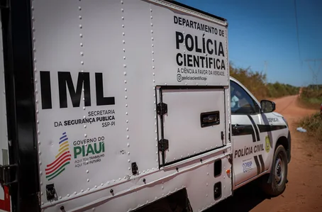 Equipe do IML removeu o corpo do local do acidente