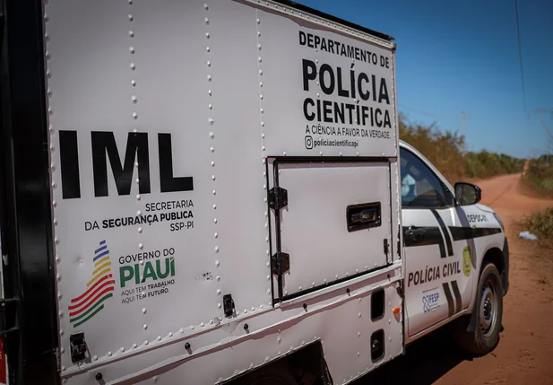 Equipe do IML removeu o corpo do local do acidente