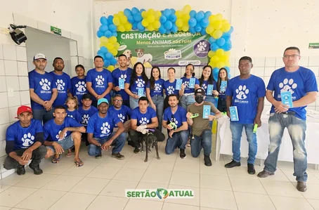 Equipe do mutirão