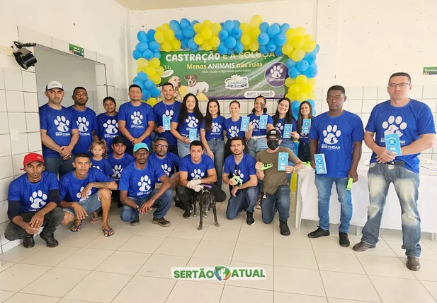 Equipe do mutirão
