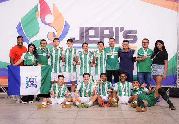 Equipe nos Jogos Escolares Piauienses