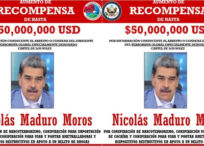 EUA dobram recompensa por captura de Maduro