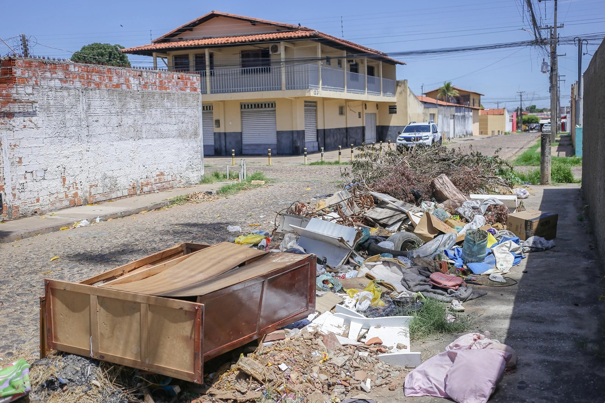 Falta de coleta de lixo