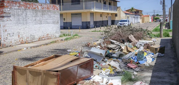 Falta de coleta de lixo