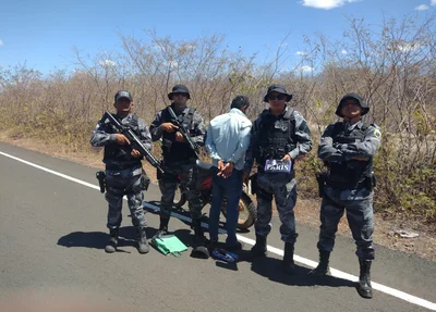 Homem foi preso com 1 kg de cocaína na PI 143
