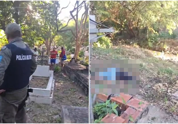 Homicídio no cemitério Santa Cruz