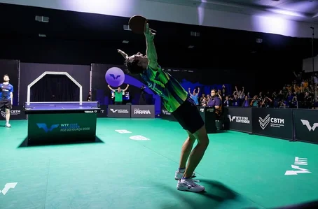 Hugo Calderano vence 2º WTT seguido de tênis de mesa em uma semana