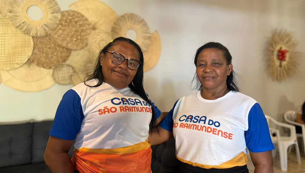 Irmã Rita Cássia e Elizabeth Maria