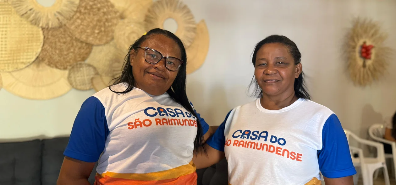 Irmã Rita Cássia e Elizabeth Maria