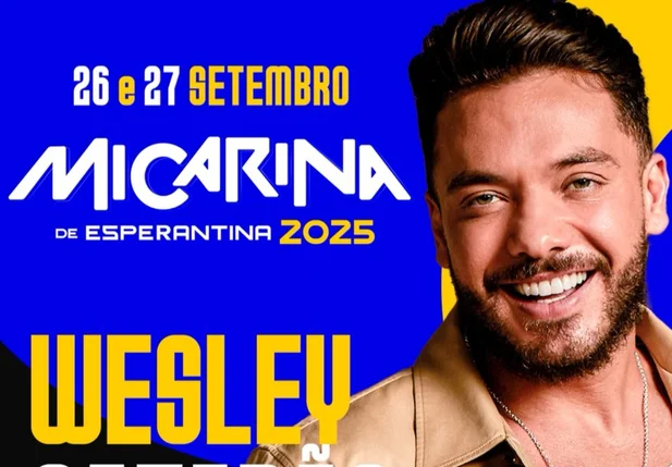 Ivanária Sampaio confirma Wesley Safadão como primeira atração da Micarina de Esperantina 2025