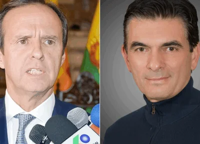 Jorge Quiroga e Rodrigo Paz