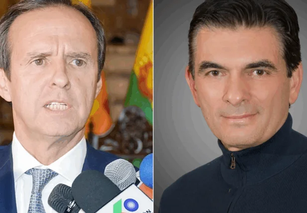 Jorge Quiroga e Rodrigo Paz