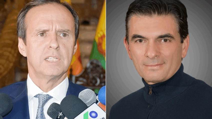 Jorge Quiroga e Rodrigo Paz