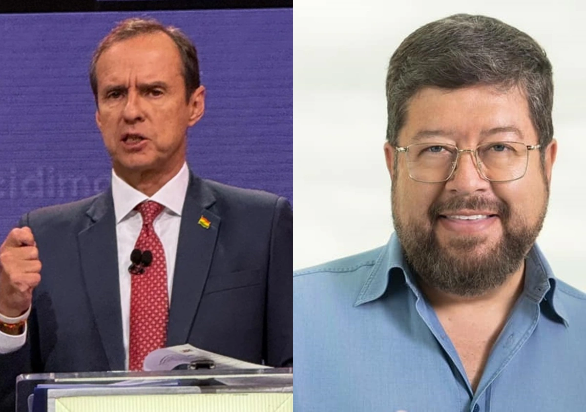 Jorge Quiroga e Samuel Medina