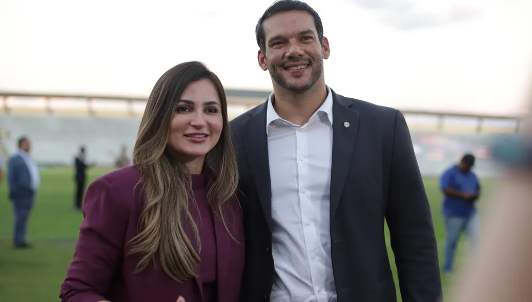 Josiene Campelo e Samir Xaud