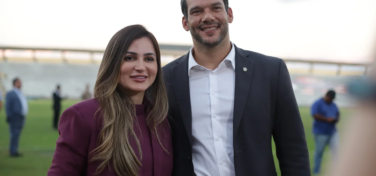 Josiene Campelo e Samir Xaud