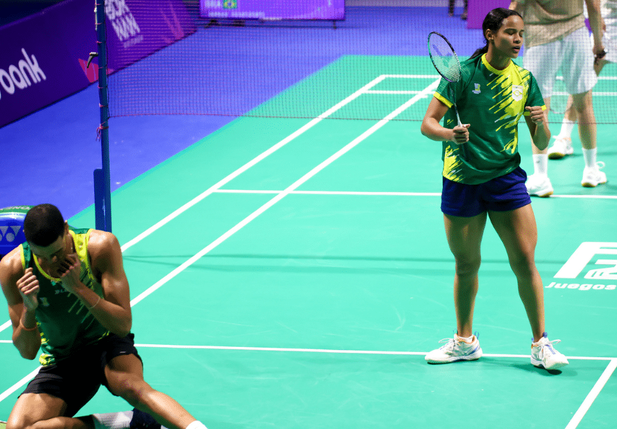 Juliana Viana e Davi Silva levam o ouro nas duplas mistas do Pan-Americano Júnior