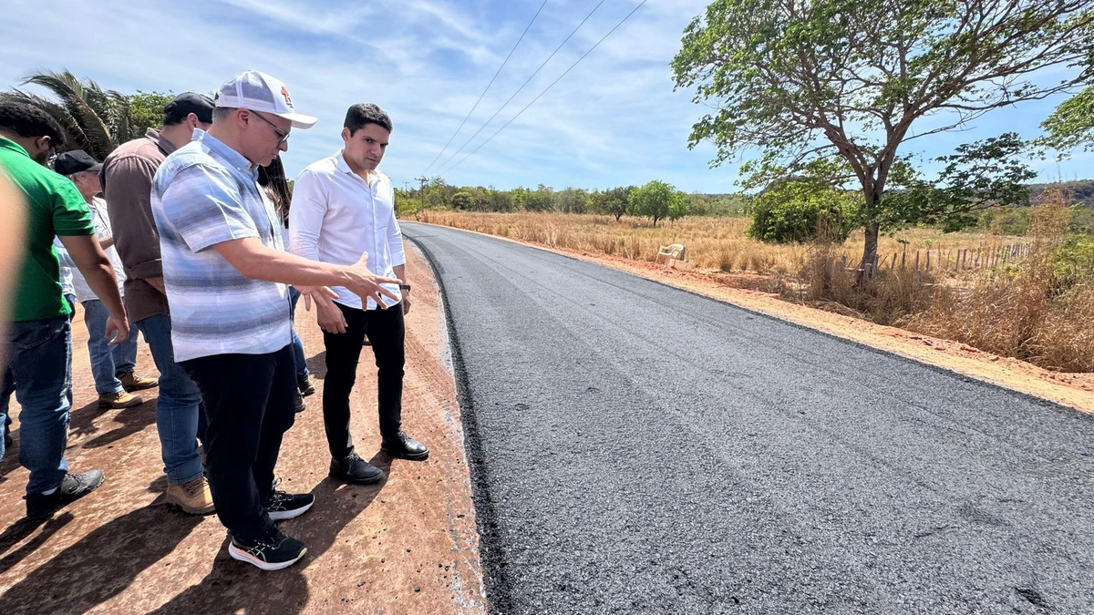 Leonardo Sobral vistoria obras