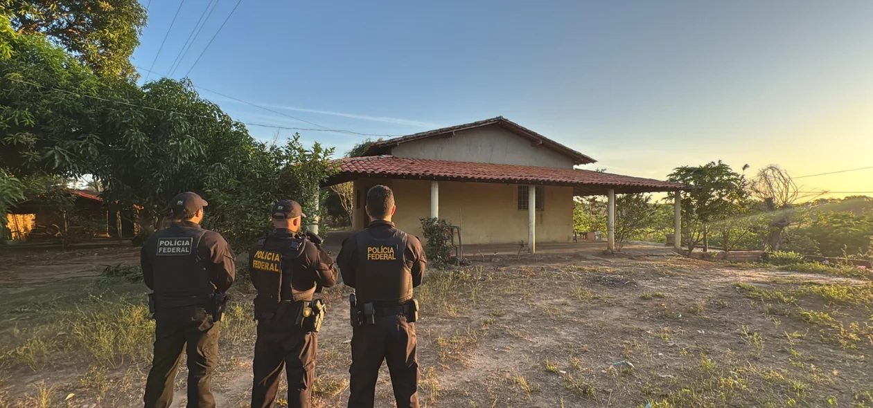 Local onde a PF cumpriu mandados