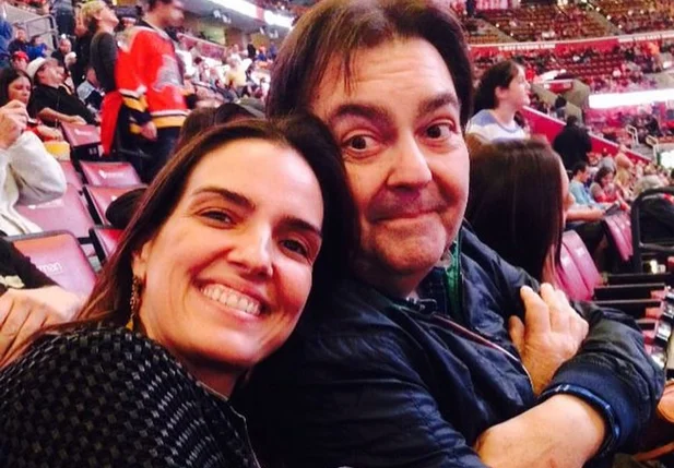 Luciana Cardoso e Faustão