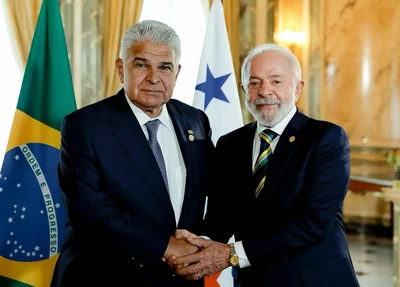 Lula recebe José Raúl Mulino, presidente do Panamá