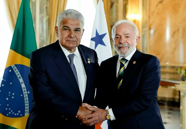Lula recebe José Raúl Mulino, presidente do Panamá