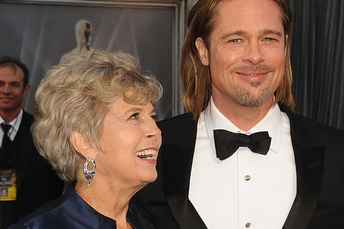 Mãe do ator Brad Pitt
