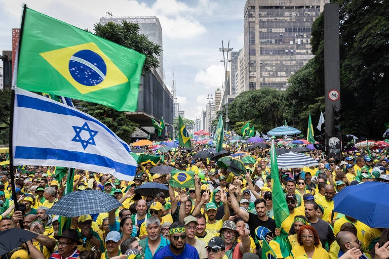 Manifestação na Av. Paulista