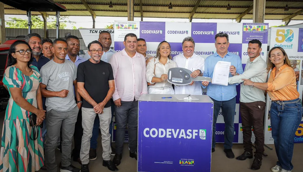 Maquinários foram entregues na Codevasf