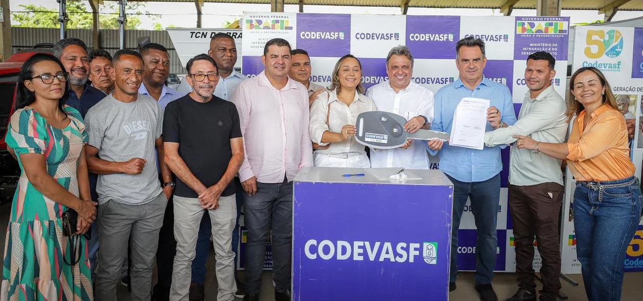 Maquinários foram entregues na Codevasf