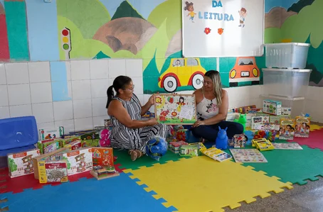 Materiais entregues pela prefeitura de São João da Varjota