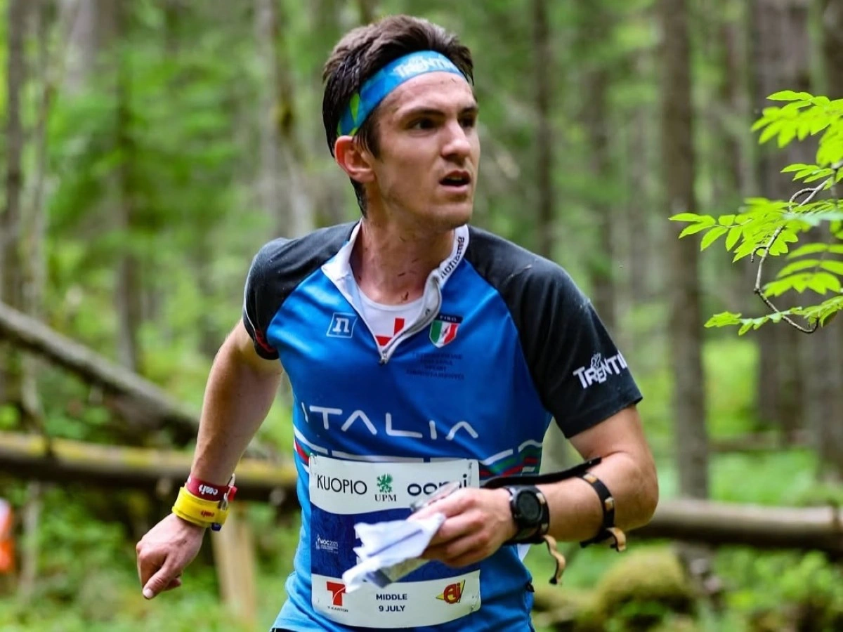 Mattia Debertolis, atleta de corrida de orientação