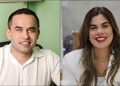 Médico Geraldo Diniz e Riassa Dourado