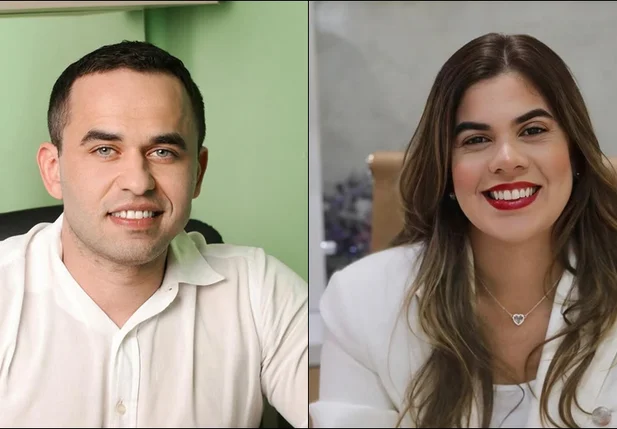 Médico Geraldo Diniz e Riassa Dourado