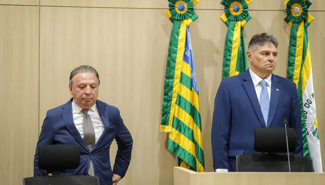 Momento da cerimônia