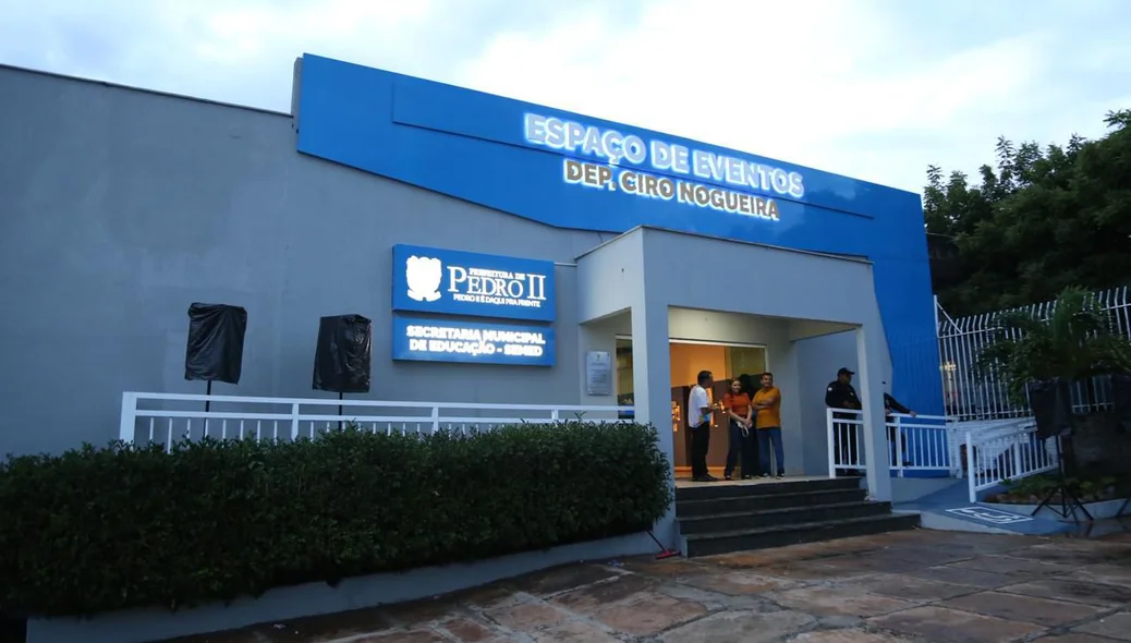 Novo espaço de eventos na cidade de Pedro II