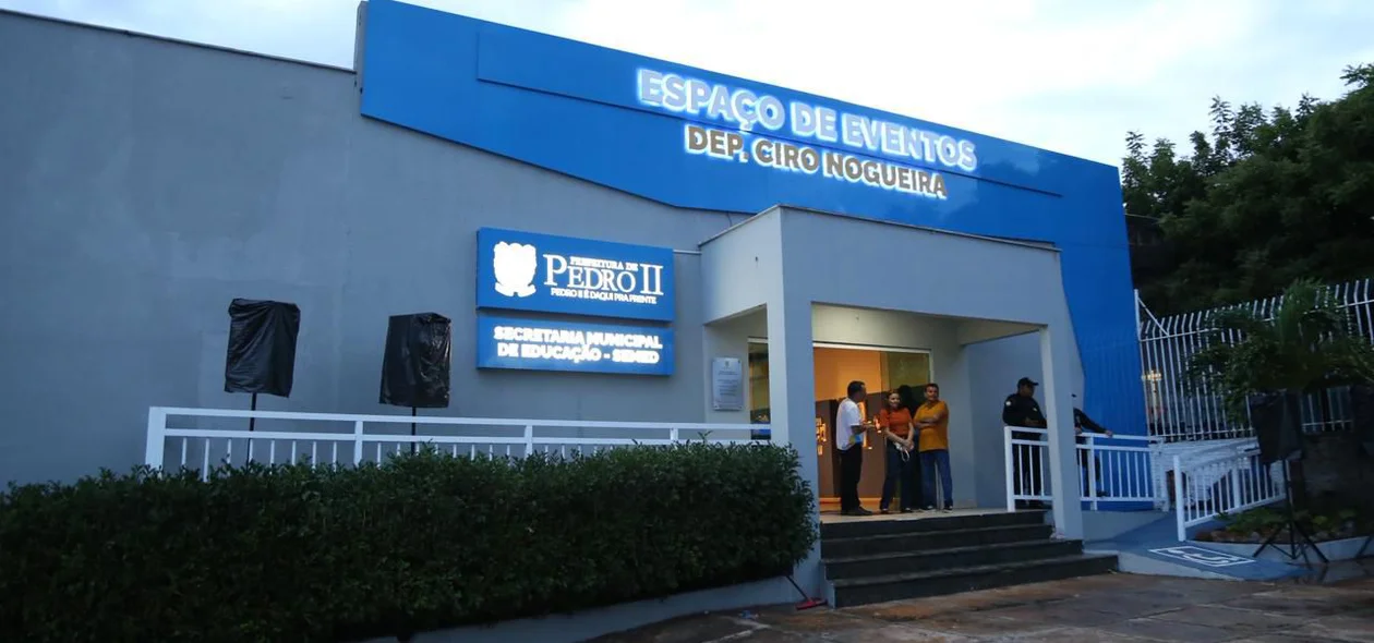 Novo espaço de eventos na cidade de Pedro II