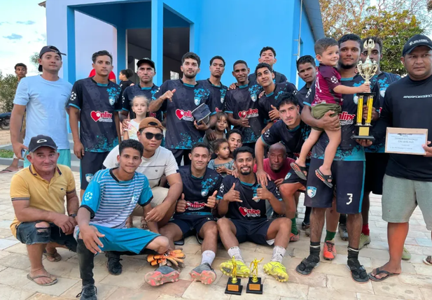 O time Sapé foi o grande vencedor do torneio em Baixa Grande do Ribeiro