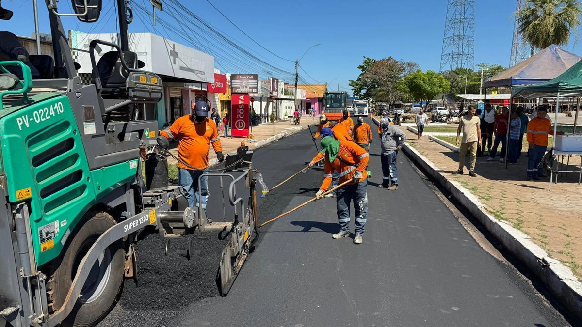 Obras em José de Freitas