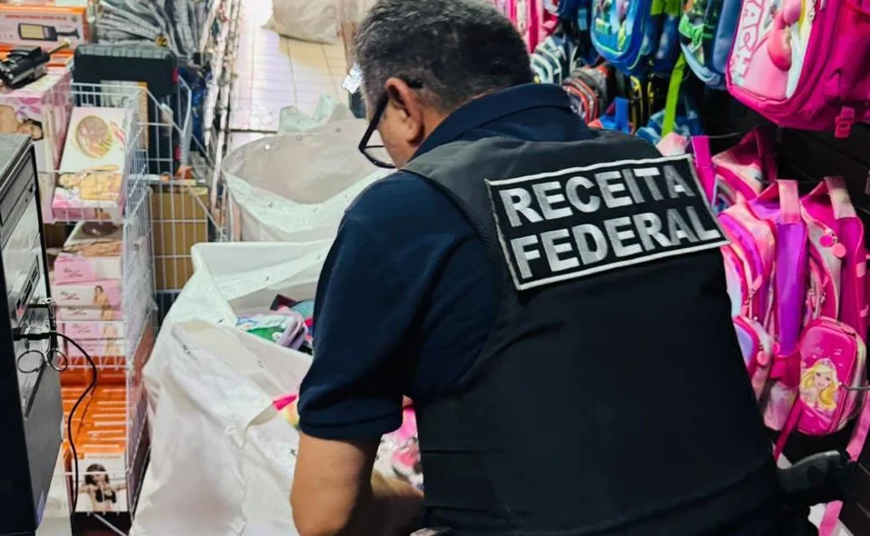 Operação da Receita Federal em Parnaíba