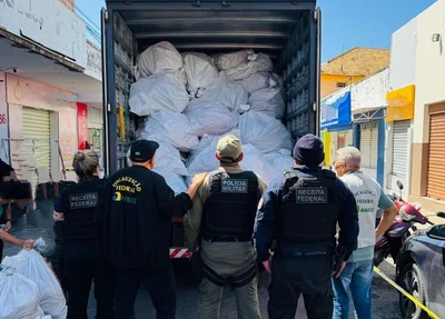 Operação da Receita Federal visou o combate à pirataria e contrabando