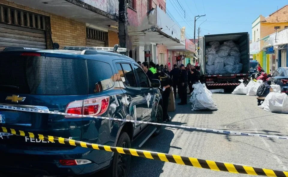 Operação foi deflagrada após denúncias de marcas afetadas pela pirataria
