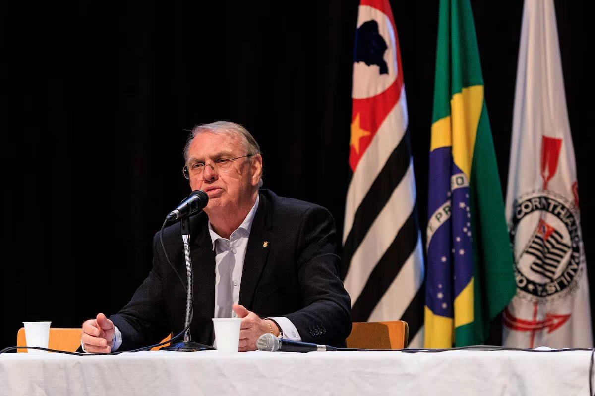 Osmar Stabile, presidente do Corinthians